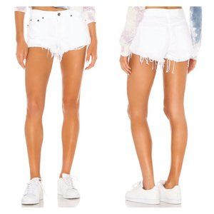 NWT Pistola X Stitch Fix White Distressed Denim Shorts
